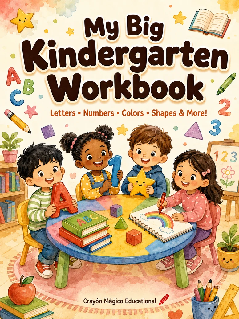 My Big Kindergarten Workbook